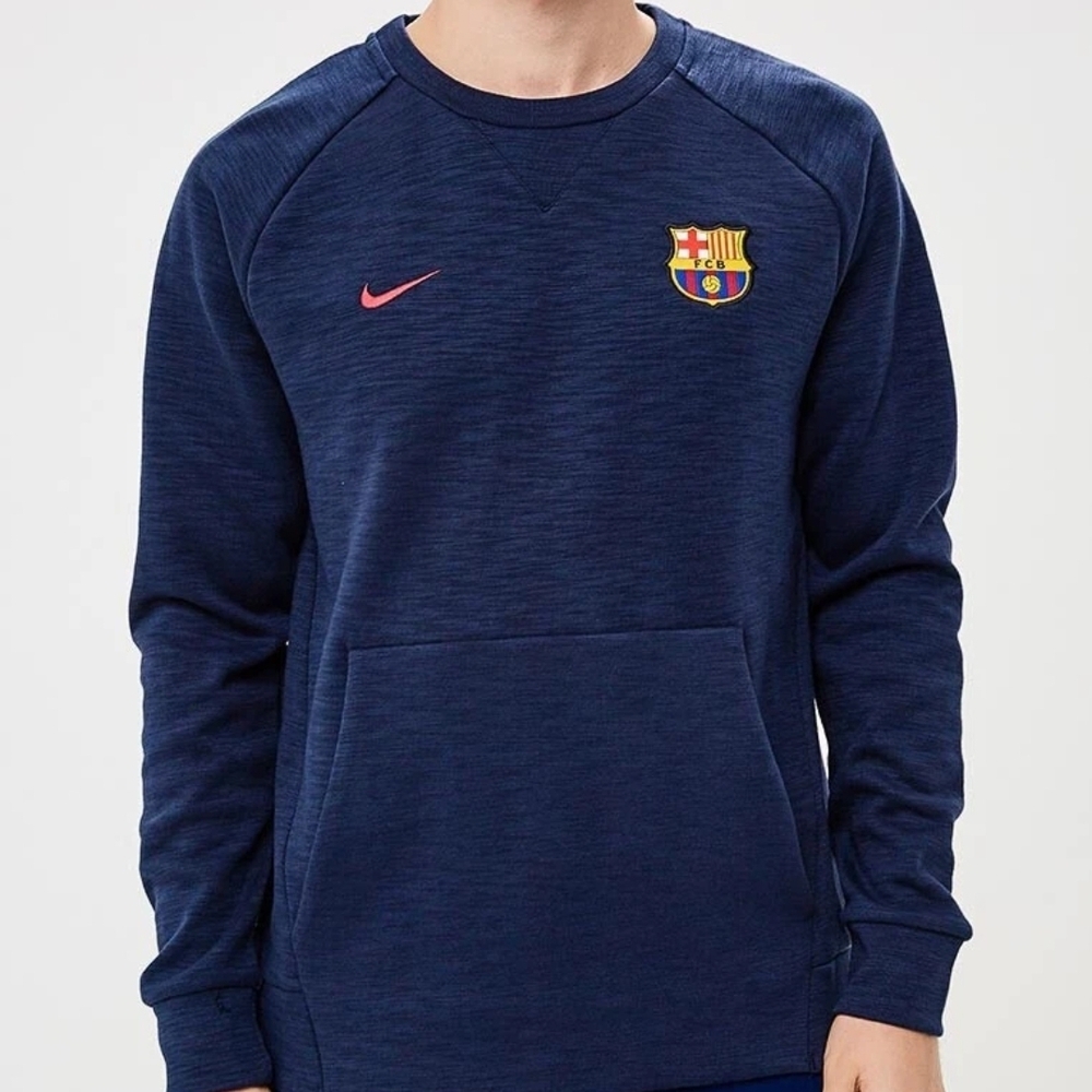 Nike Barcelona FC Optic Sweatshirt (Blue) XL